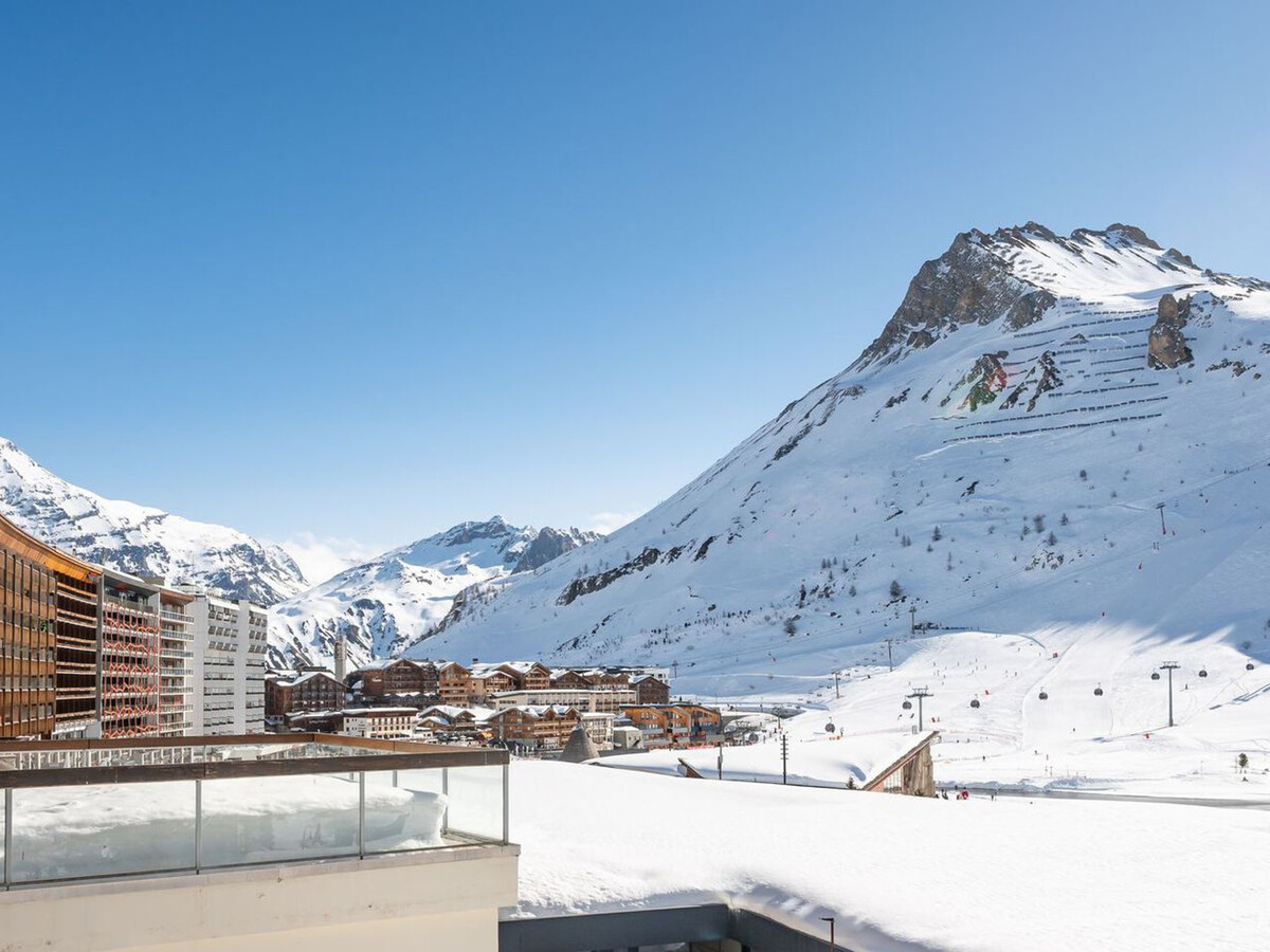 T2 rénové 3* Tignes, terrasse sud avec vue lac - Photo 18