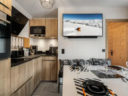 Appartement moderne Courchevel 4 pers, parking, wifi : photo 5