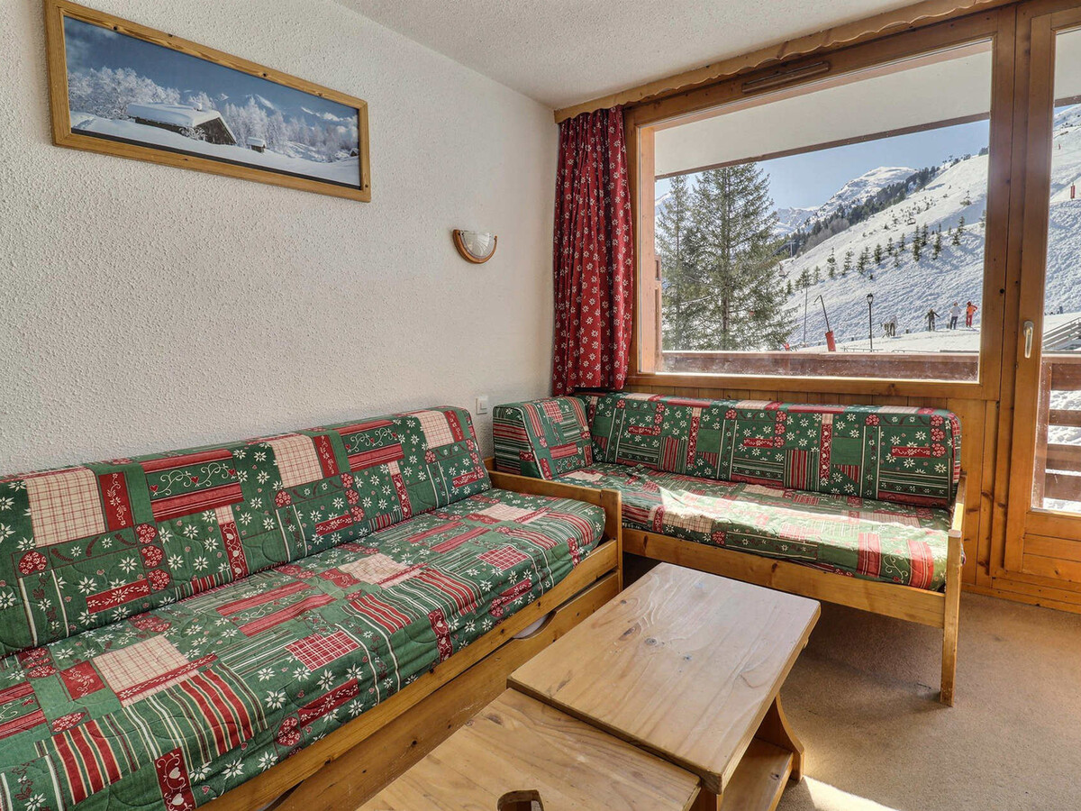 T2 Méribel balcon Sud, 5 personnes, animaux admis - Photo 1