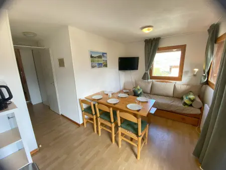 Appartement cosy 6 pers avec balcon sud au Dévoluy, pistes à 250 m : photo 2
