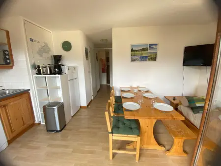 Appartement cosy 6 pers avec balcon sud au Dévoluy, pistes à 250 m : photo 4