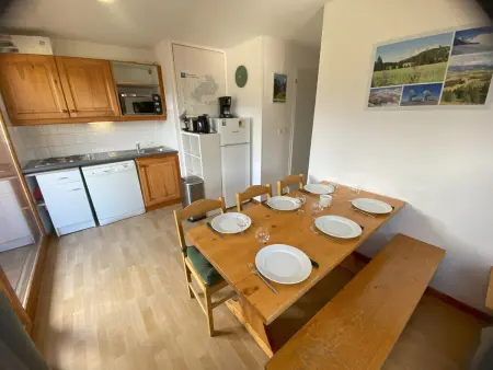 Appartement cosy 6 pers avec balcon sud au Dévoluy, pistes à 250 m : photo 6