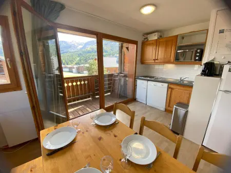 Appartement cosy 6 pers avec balcon sud au Dévoluy, pistes à 250 m : photo 7