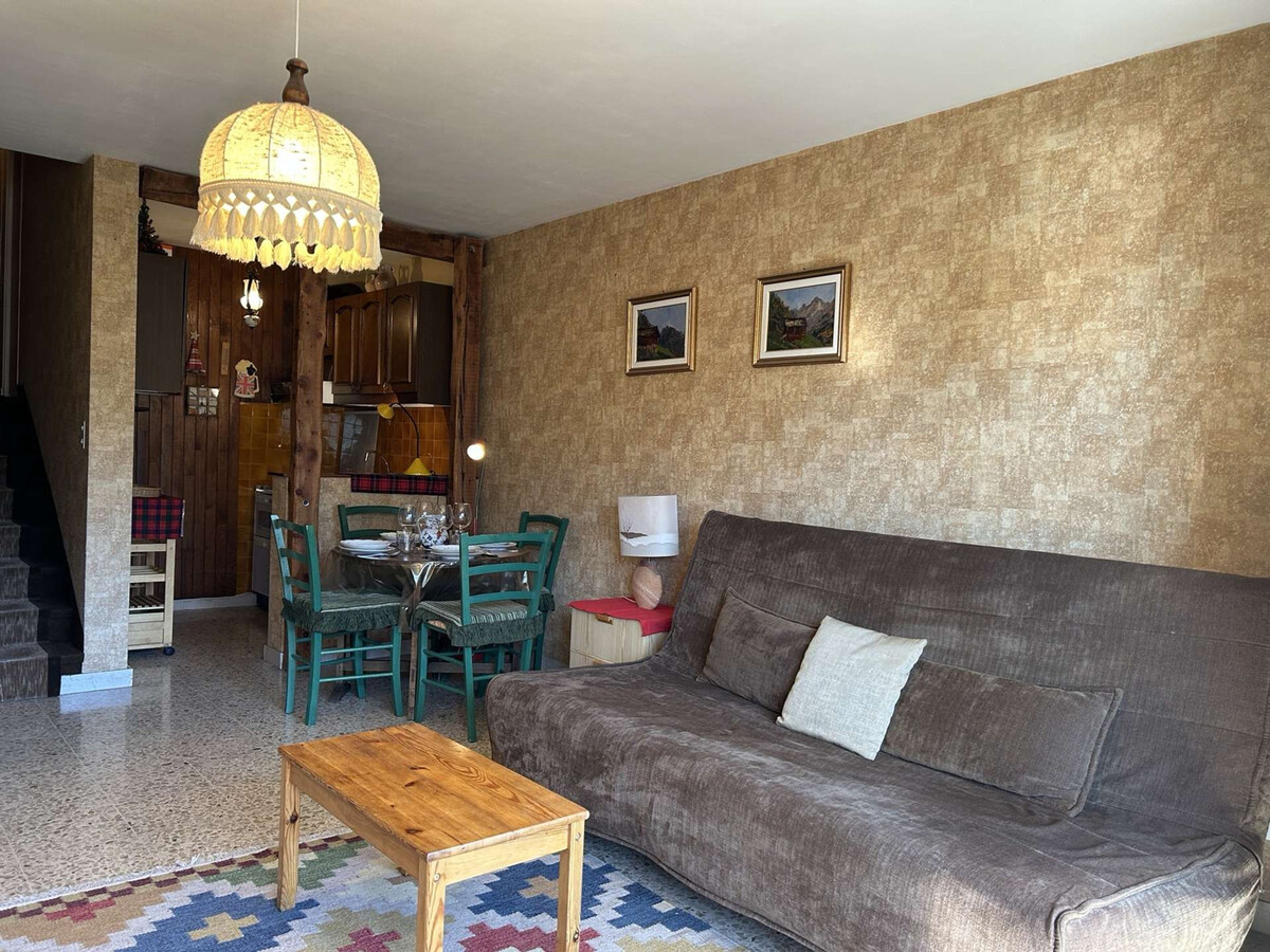 Studio 4 pers Montgenèvre, balcon sud, casier skis, navette gratuite - Photo 5