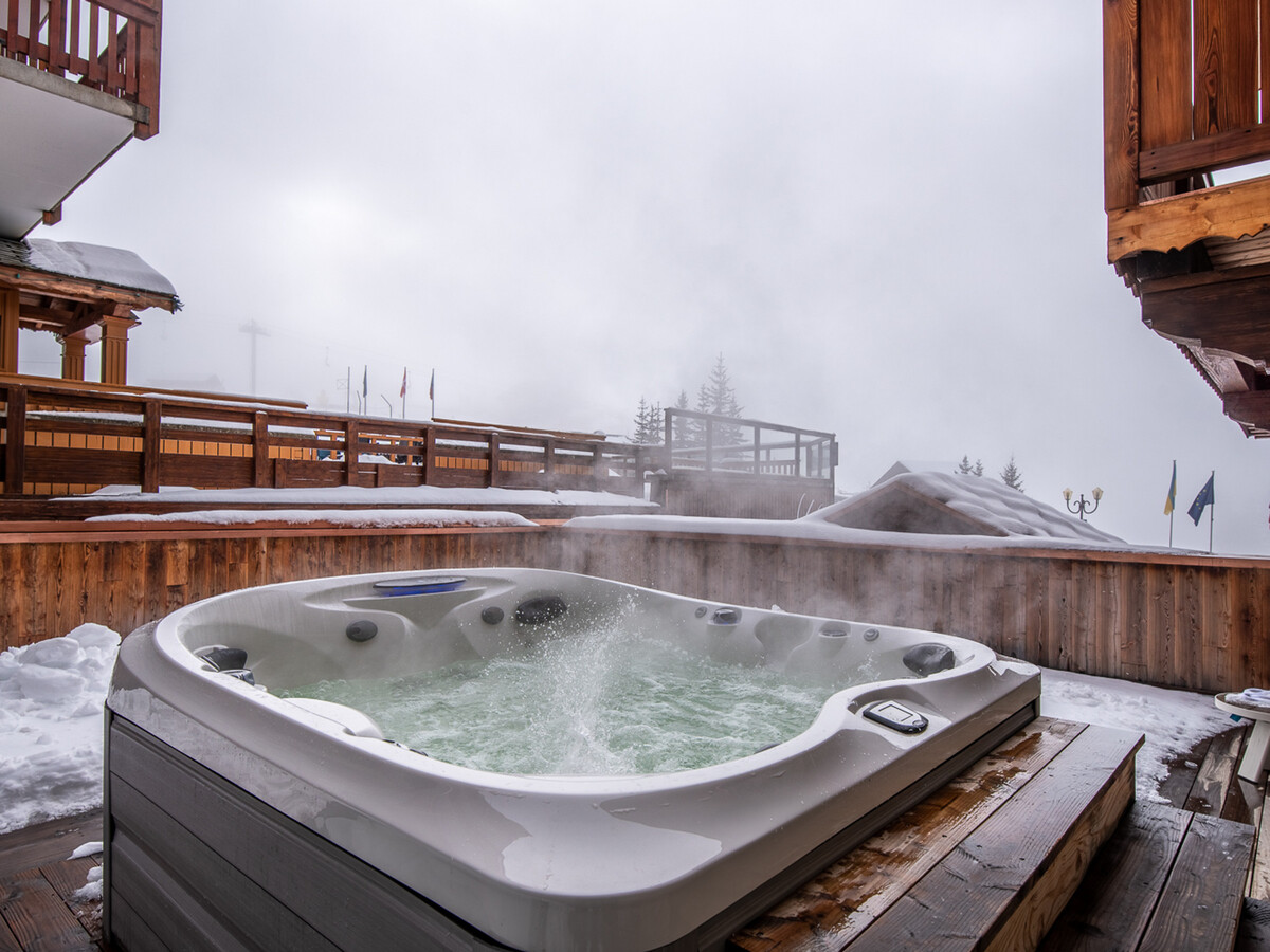 Appart 5 chambres, sauna et jacuzzi à Méribel - Photo 18