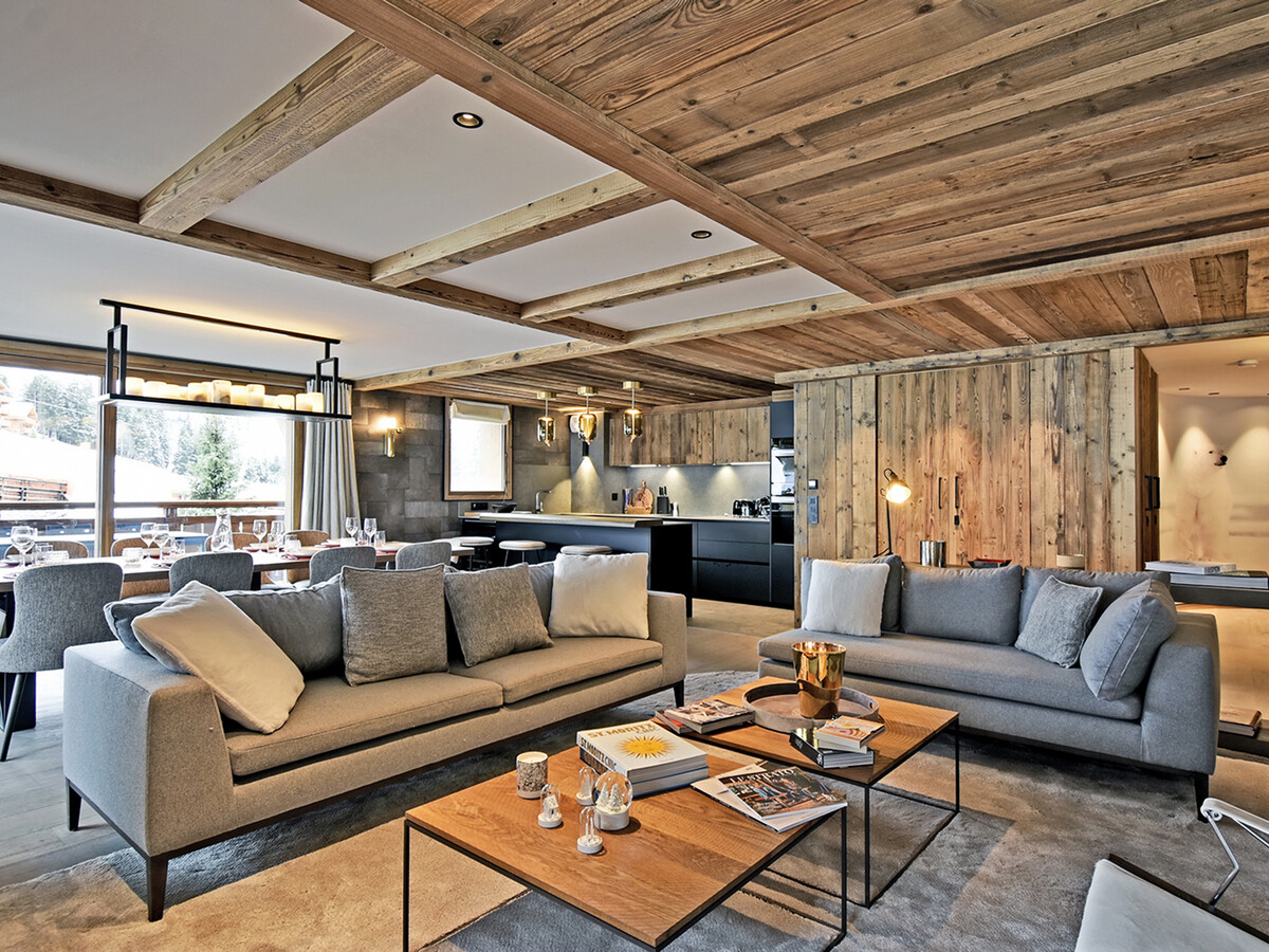Appartement 4 chambres avec spa et fitness à Méribel - Photo 1