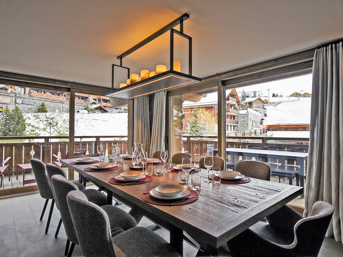 Appartement 4 chambres avec spa et fitness à Méribel - Photo 3
