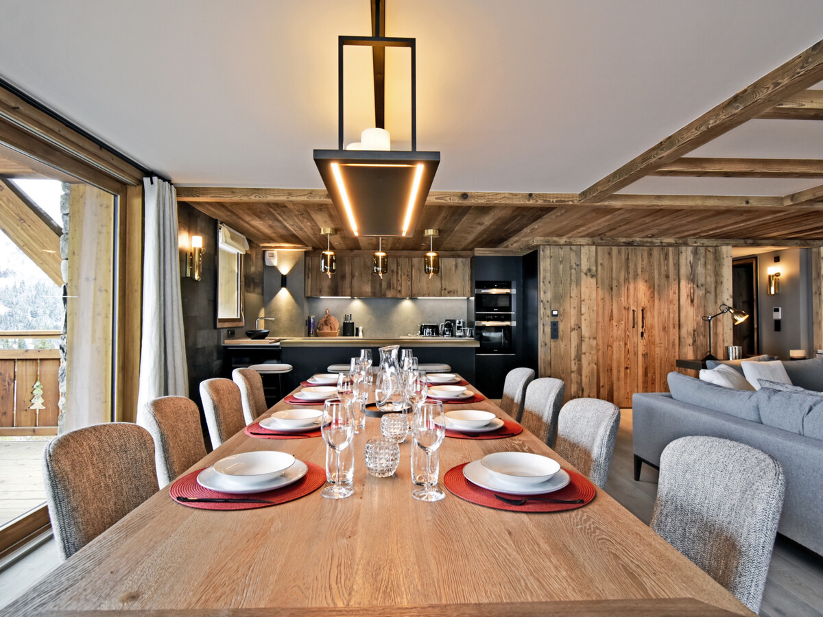 Appartement 4 chambres avec spa et fitness à Méribel - Photo 4