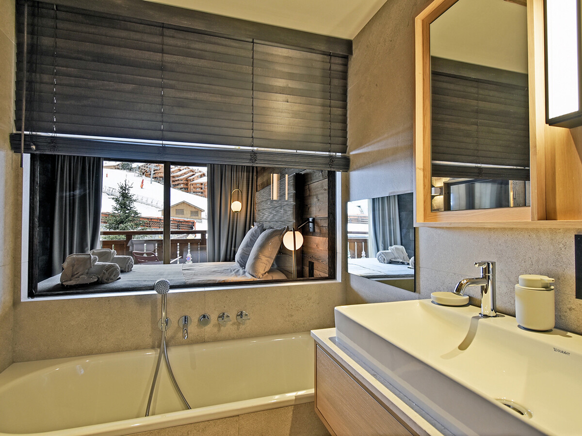 Appartement 4 chambres avec spa et fitness à Méribel - Photo 12