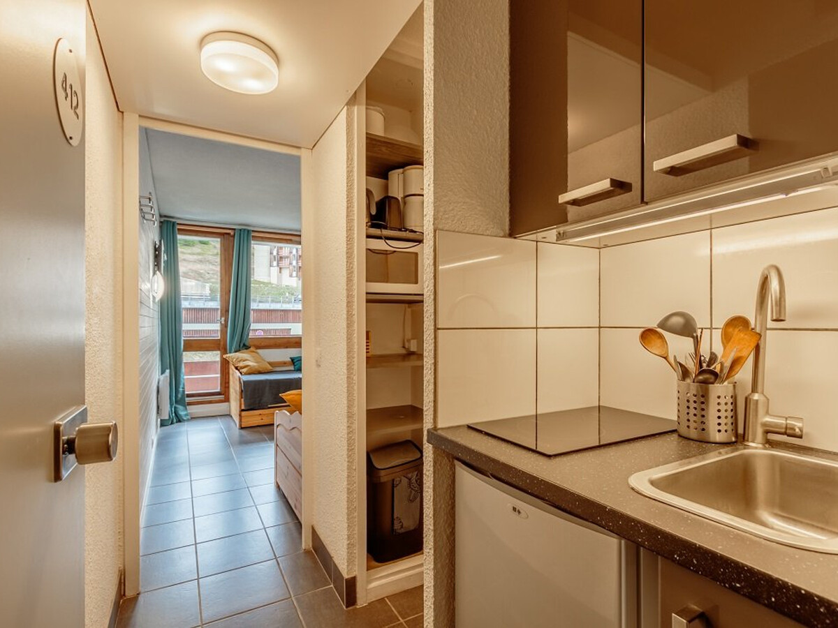 Studio 15m² Plagne Bellecôte, accès direct glacier - Photo 5