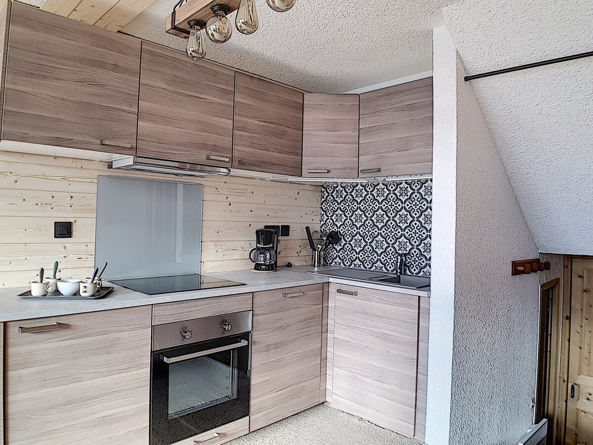 Studio duplex rénové aux Menuires, balcon Sud, 4 pers - Photo 7