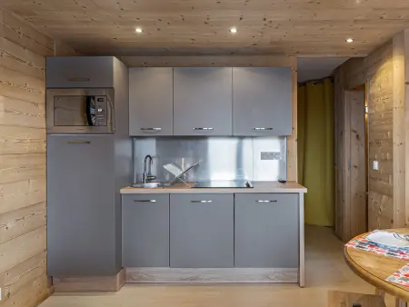 Appartement 4 pers. Val Thorens, vue station et ski à pied : photo 5