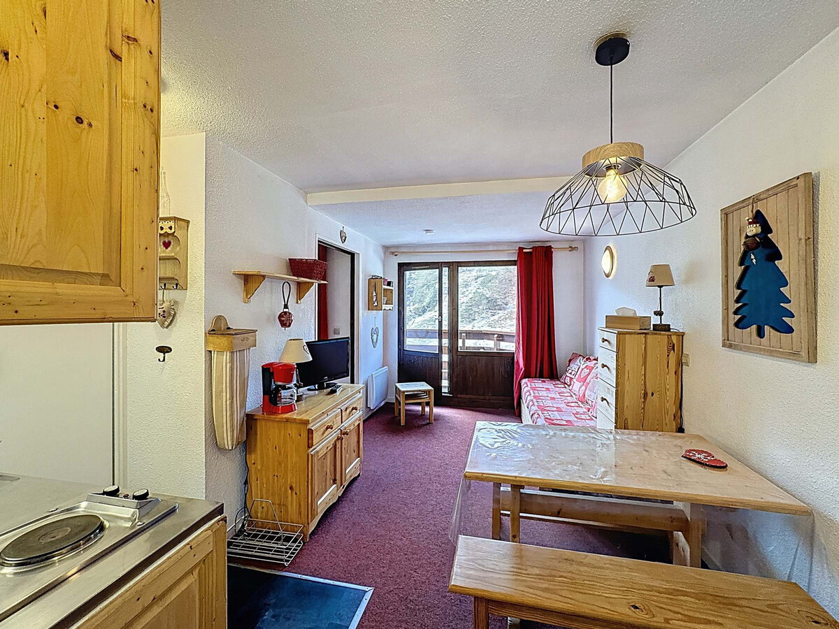 Appartement ski aux pieds aux Menuires, balcon vue lac - Photo 2