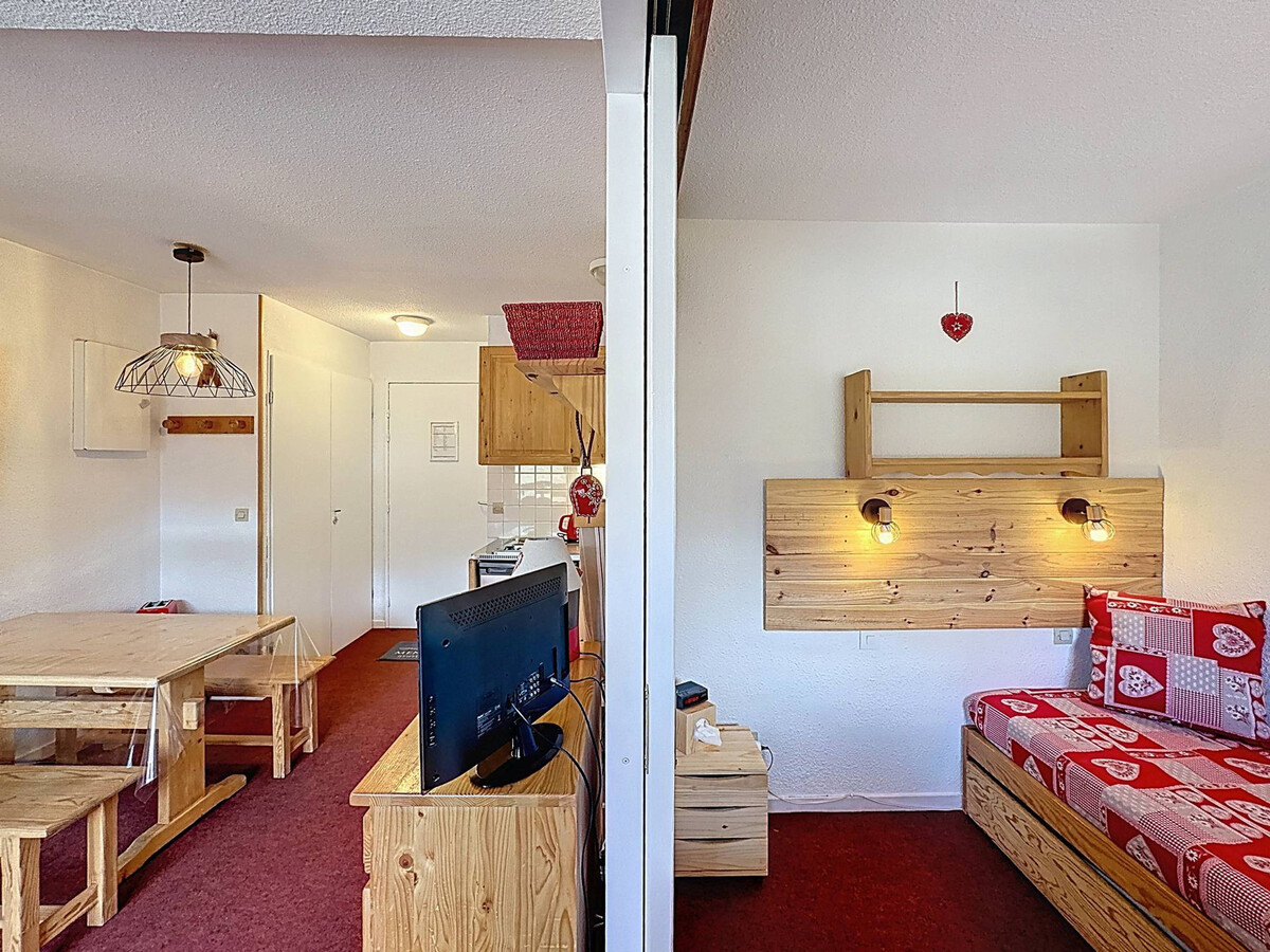 Appartement ski aux pieds aux Menuires, balcon vue lac - Photo 4