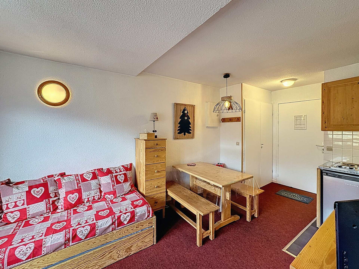 Appartement ski aux pieds aux Menuires, balcon vue lac - Photo 8