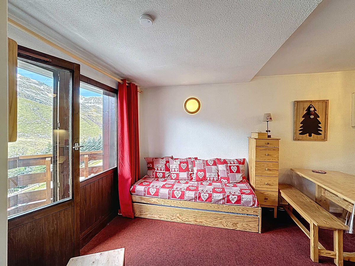 Appartement ski aux pieds aux Menuires, balcon vue lac - Photo 11