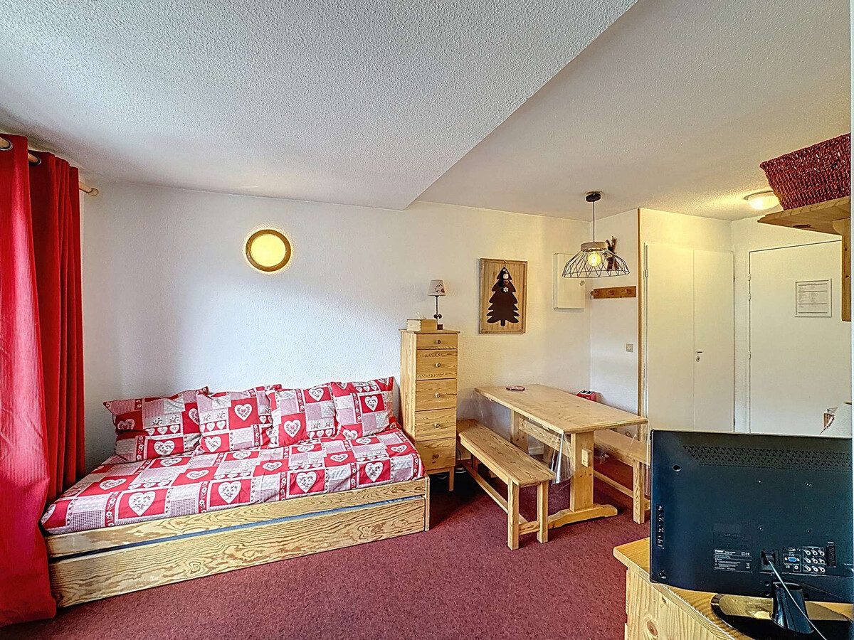Appartement ski aux pieds aux Menuires, balcon vue lac - Photo 12