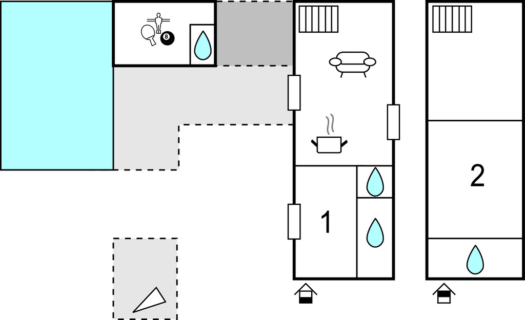 Maison 6 personnes avec piscine intérieure au Vieux-Bourg - Photo 22