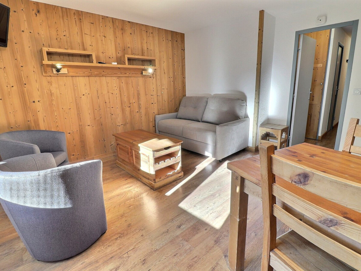 Appart 2P skis aux pieds, balcon, La Tania - Photo 6