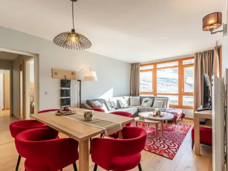 Appartement 3 chambres Vue pistes, piscine & spa aux Arcs : photo 3