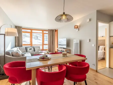 Appartement 3 chambres Vue pistes, piscine & spa aux Arcs : photo 4