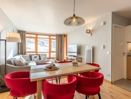 Appartement 3 chambres Vue pistes, piscine & spa aux Arcs : photo 5