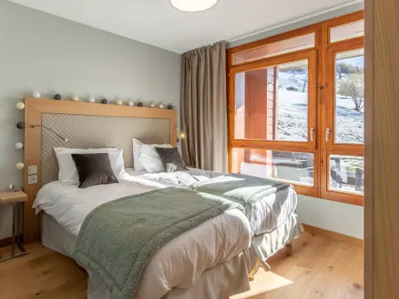 Appartement 3 chambres Vue pistes, piscine & spa aux Arcs : photo 18