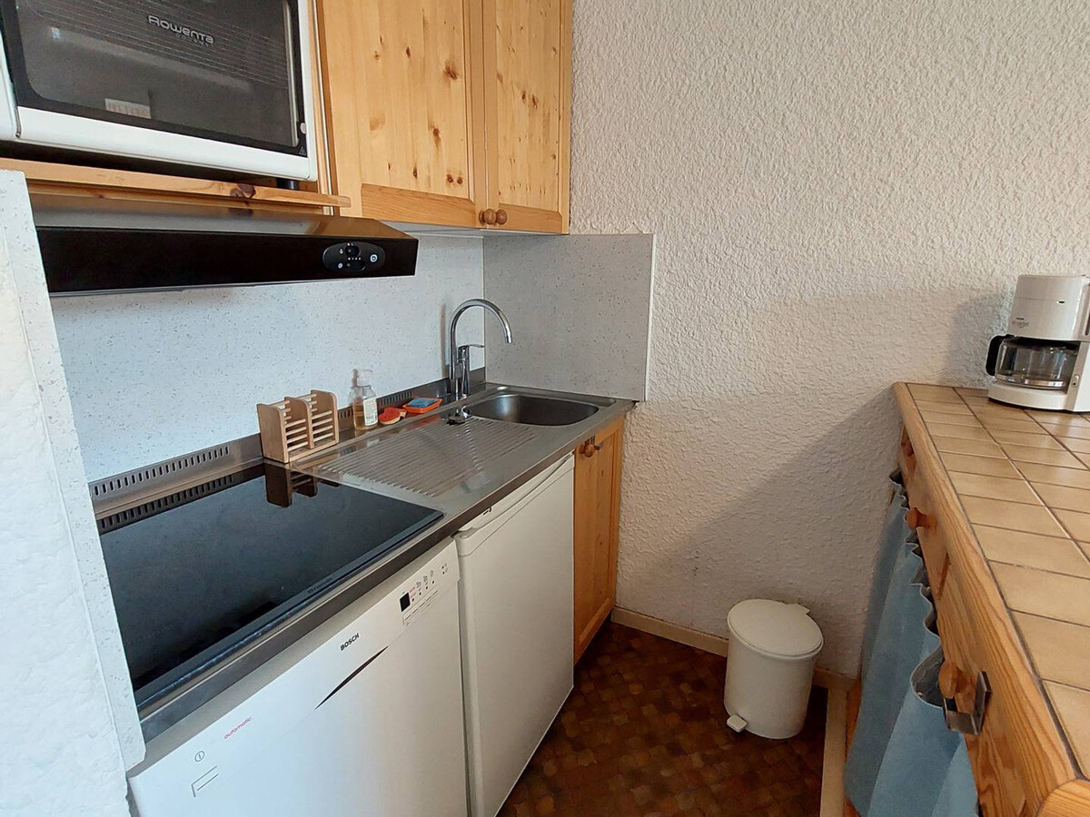 2 pièces 6 pers aux Deux Alpes, balcon sud vue pistes - Photo 2