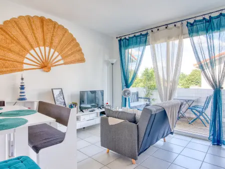Location appartement à Biscarrosse, Charmant T2 avec terrasse, climatisation et WIFI - Quartier résidentiel à Biscarrosse