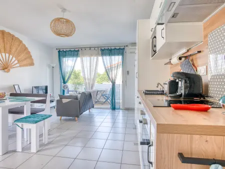 Charmant T2 avec terrasse, climatisation et WIFI - Quartier résidentiel à Biscarrosse - Photo 3