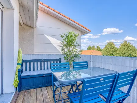 Charmant T2 avec terrasse, climatisation et WIFI - Quartier résidentiel à Biscarrosse - Photo 6
