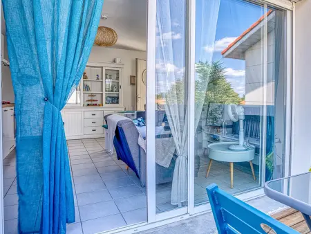 Charmant T2 avec terrasse, climatisation et WIFI - Quartier résidentiel à Biscarrosse - Photo 9