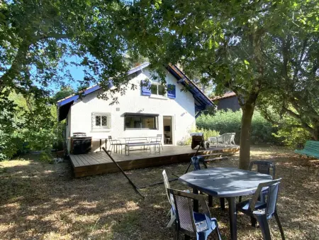 Location villa à Lège Cap Ferret, Villa rénovée avec terrasses, proche forêt - 8 pers, calme, wifi et ménage inclus