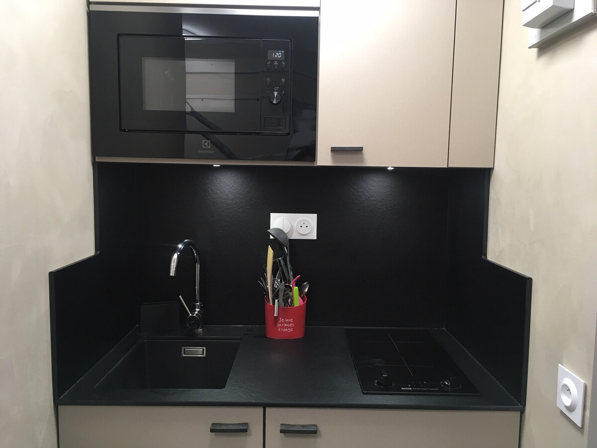 Studio rénové 16 m² pour 2 à Tignes - Photo 4