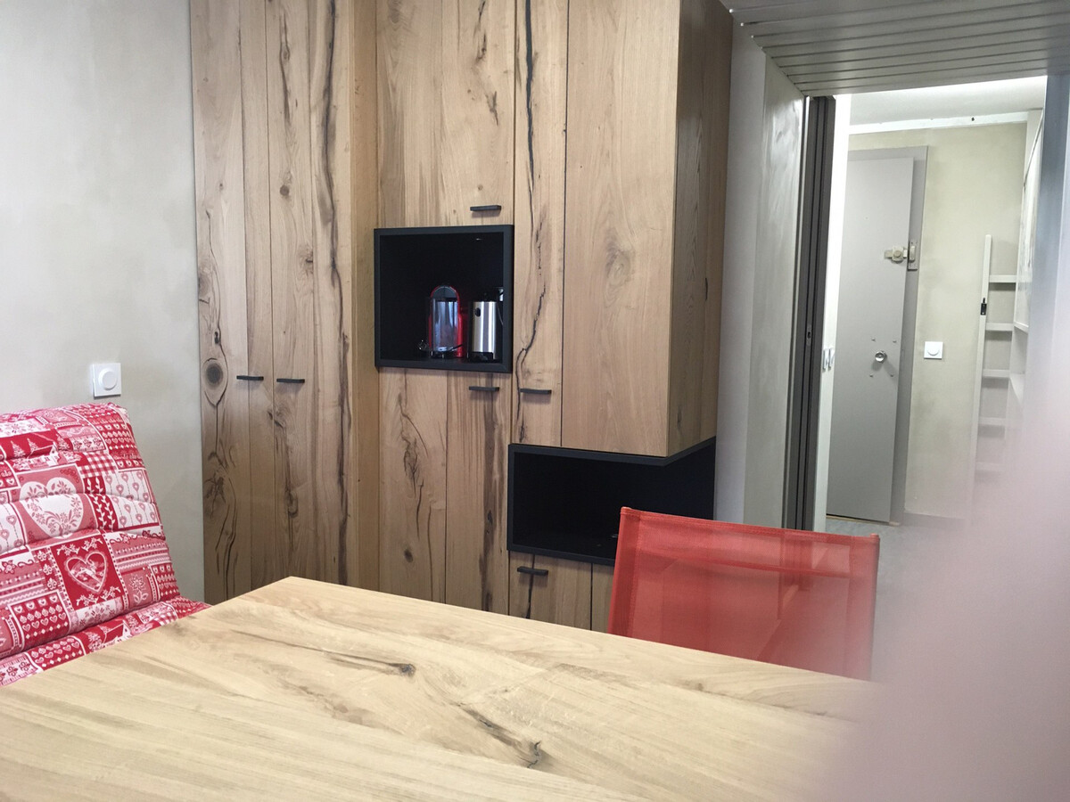Studio rénové 16 m² pour 2 à Tignes - Photo 7