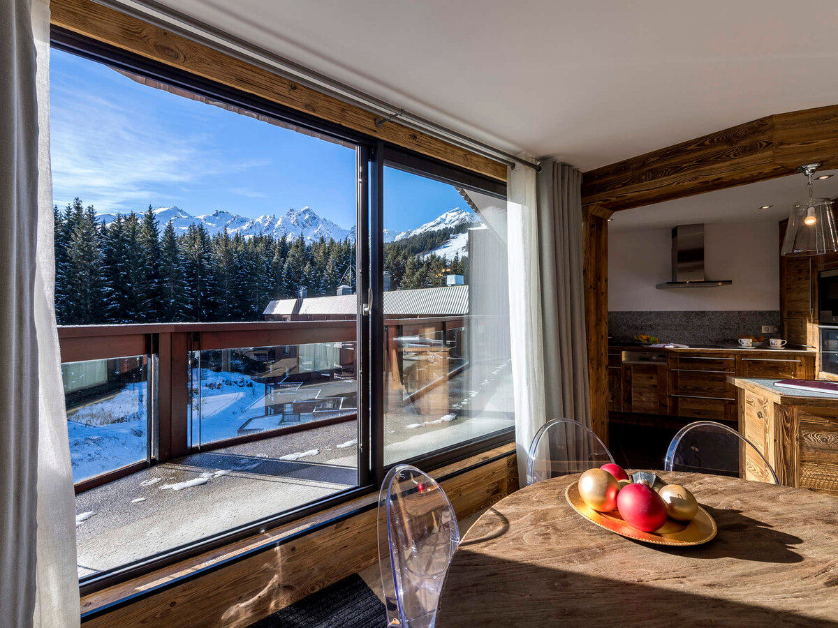 Appart 6 pers Courchevel 1850 Ski-in/Ski-out Vue Saulire - Photo 1
