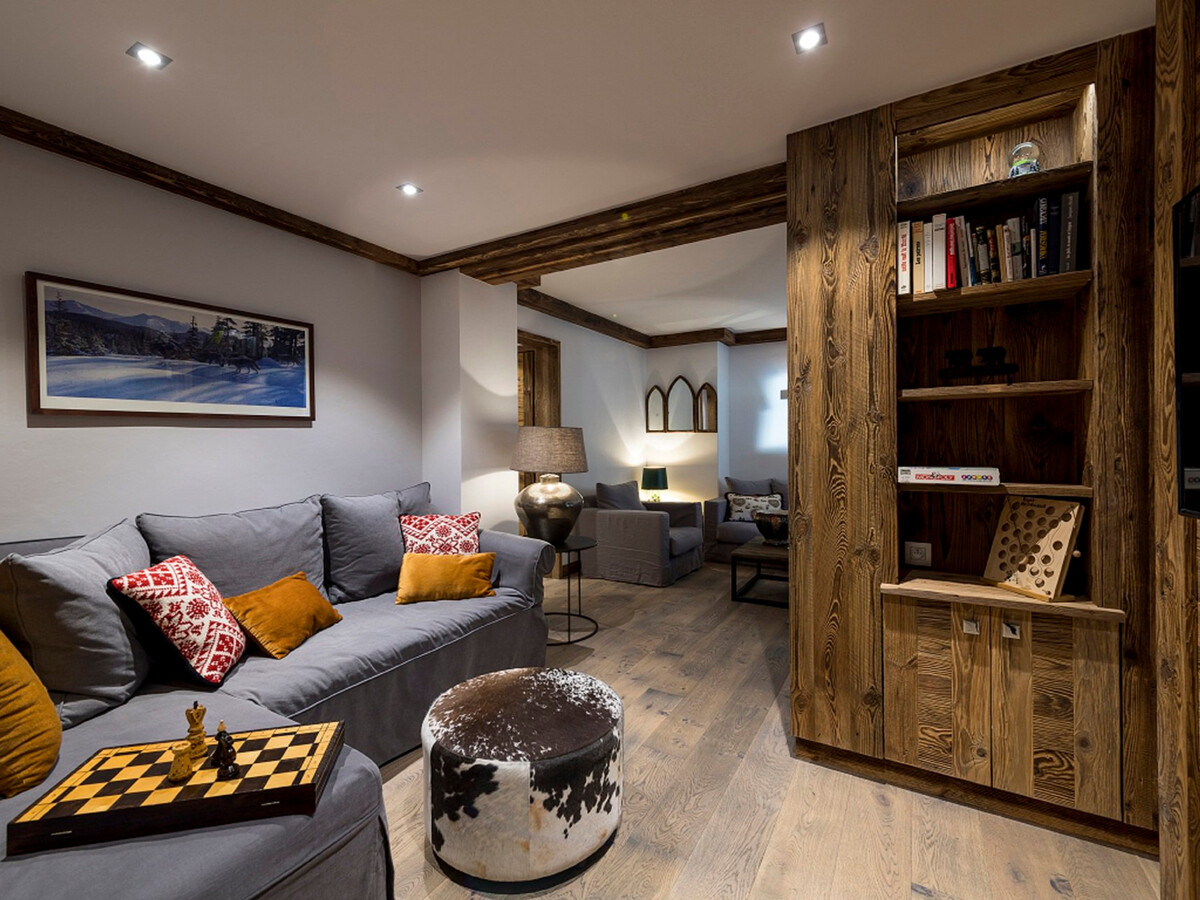 Appart 6 pers Courchevel 1850 Ski-in/Ski-out Vue Saulire - Photo 5
