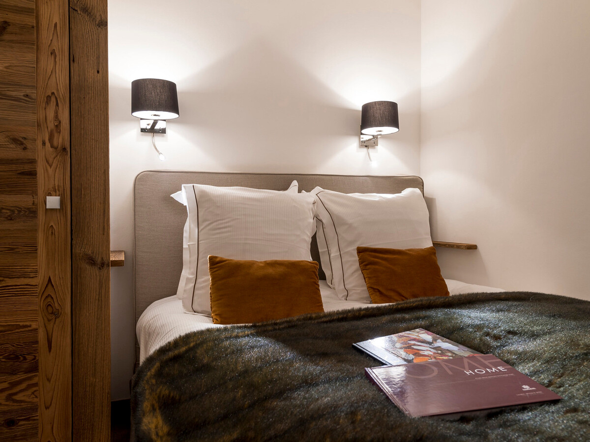 Appart 6 pers Courchevel 1850 Ski-in/Ski-out Vue Saulire - Photo 9