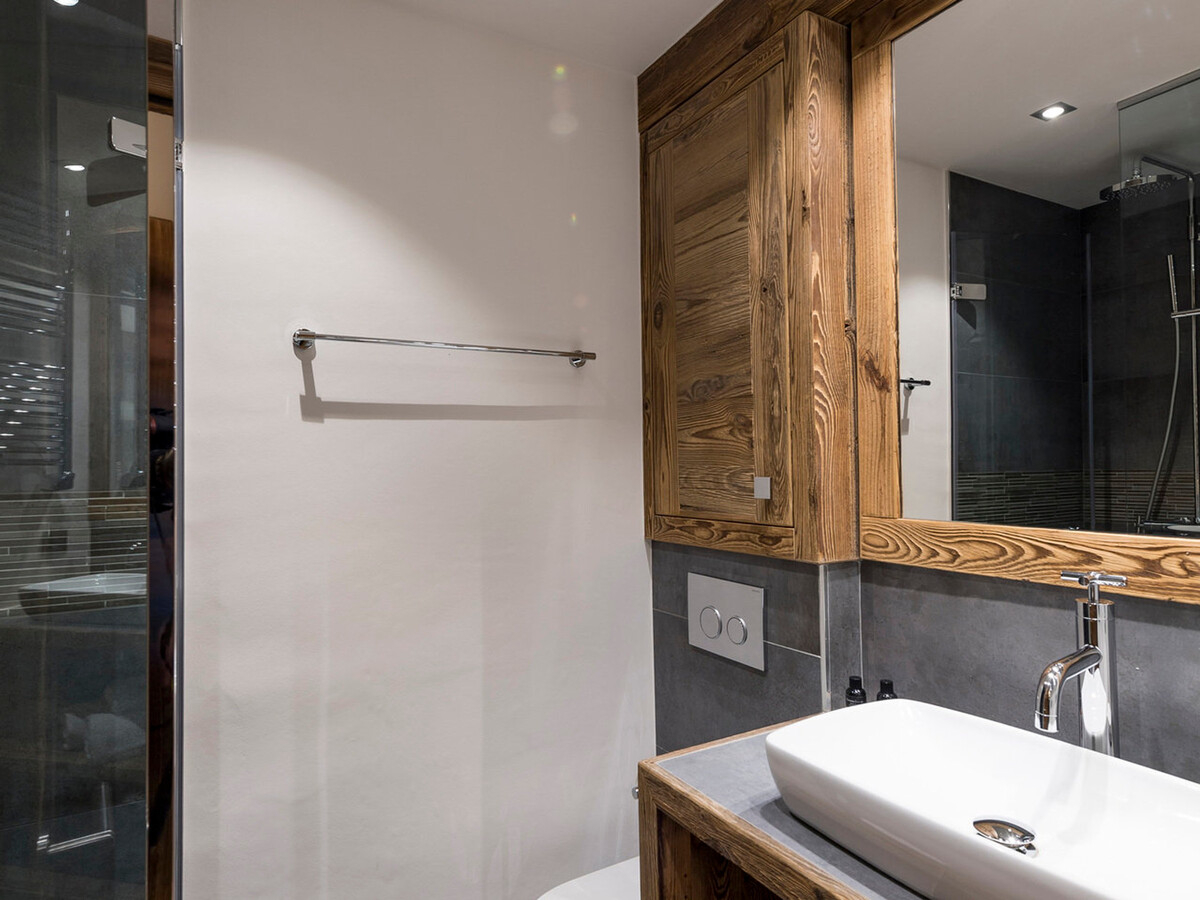 Appart 6 pers Courchevel 1850 Ski-in/Ski-out Vue Saulire - Photo 12