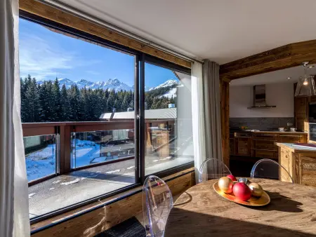 Location appartement à Courchevel 1850, Courchevel 1850 Appart Ski-in/Ski-out 6 pers avec Parking