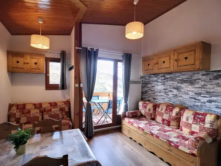 Studio rénové 4 pers aux Menuires, ski aux pieds - Photo 2