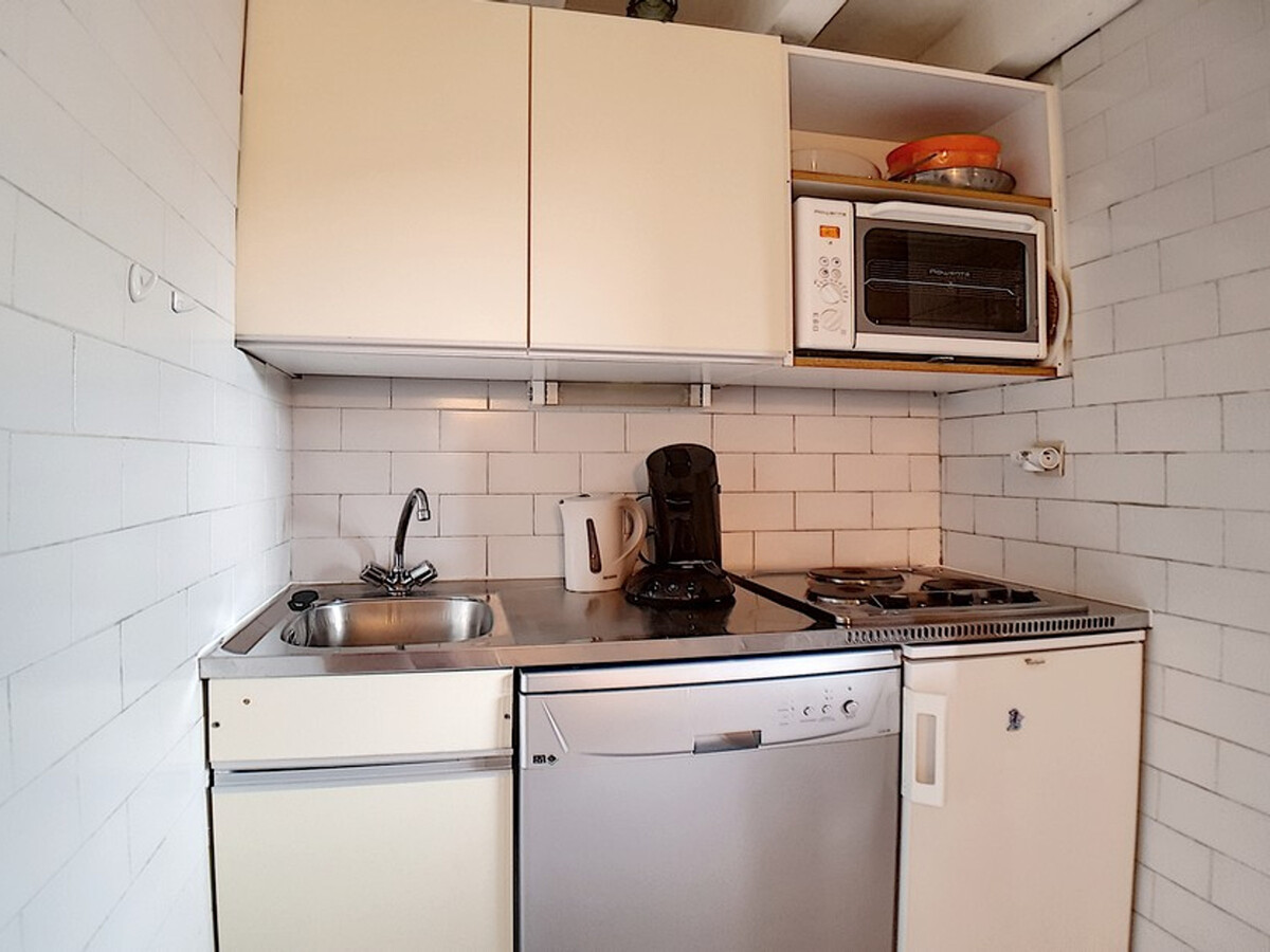 Studio mezzanine 4 pers aux Menuires, balcon ouest - Photo 5