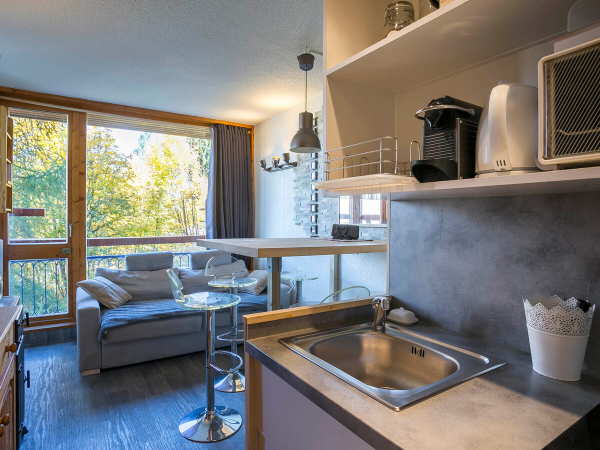 Appartement 2 pièces rénové aux Arcs 1800, balcon - Photo 1