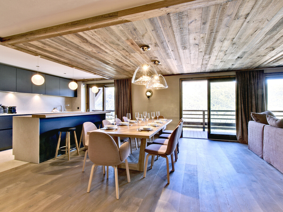 Appartement 6 pers. skis aux pieds, conciergerie à Méribel - Photo 4