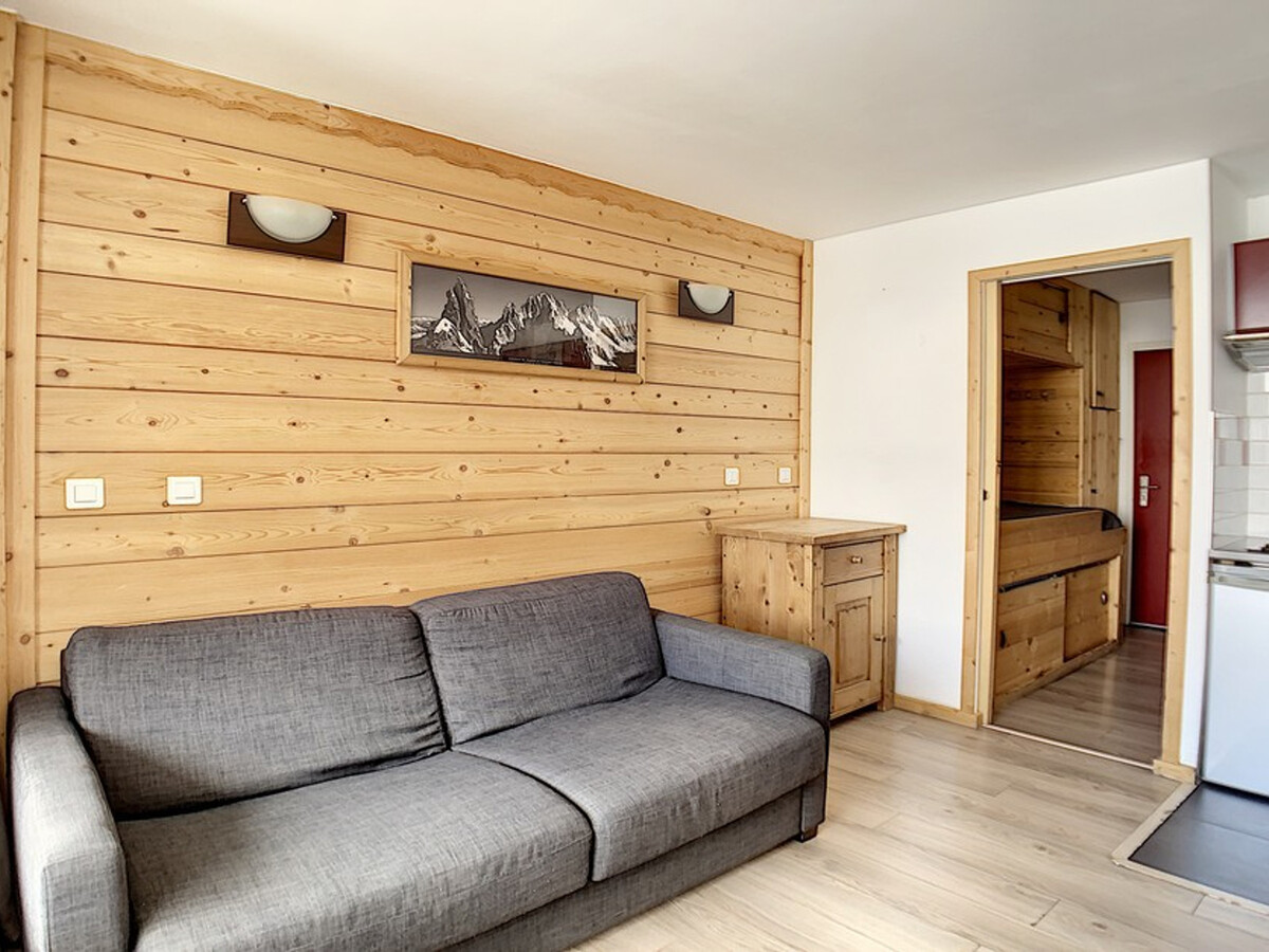 Studio rénové 18 m² avec balcon sud aux Menuires - Photo 8