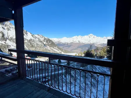 Appartement 3 pièces rénové aux Arcs 2000, balcon vue Mont Blanc : photo 13