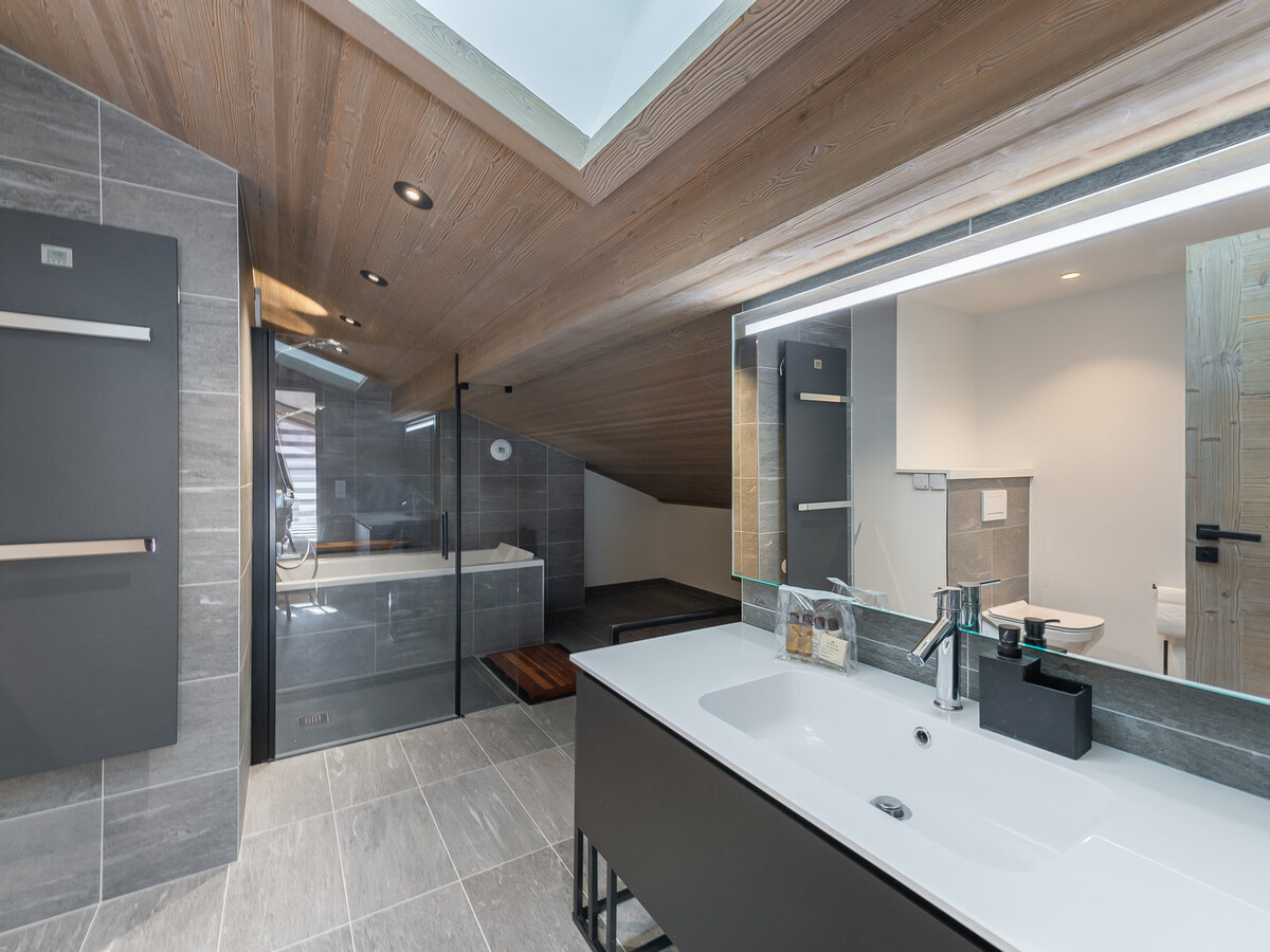 Penthouse 4 chambres avec piscine à Megève - Photo 8