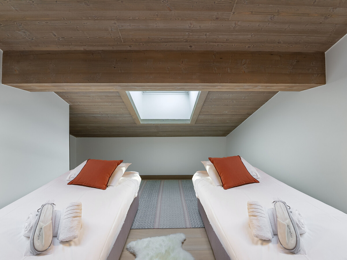 Penthouse 4 chambres avec piscine à Megève - Photo 10