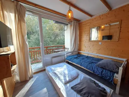 Studio 25m² balcon sud, 4 pers., animaux ok : photo 9