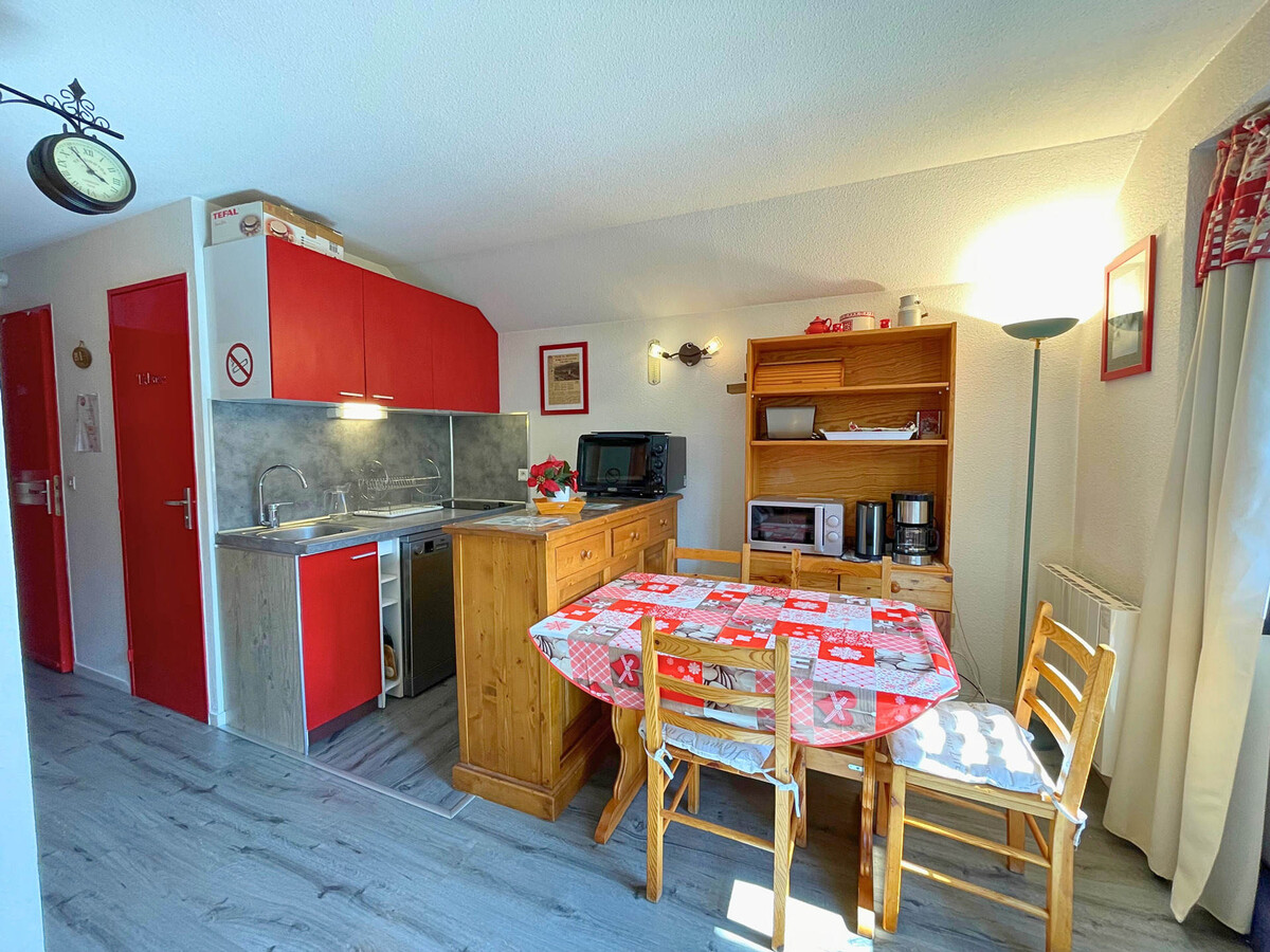 Studio cabine 4 pers. aux Ménuires, pied des pistes - Photo 4